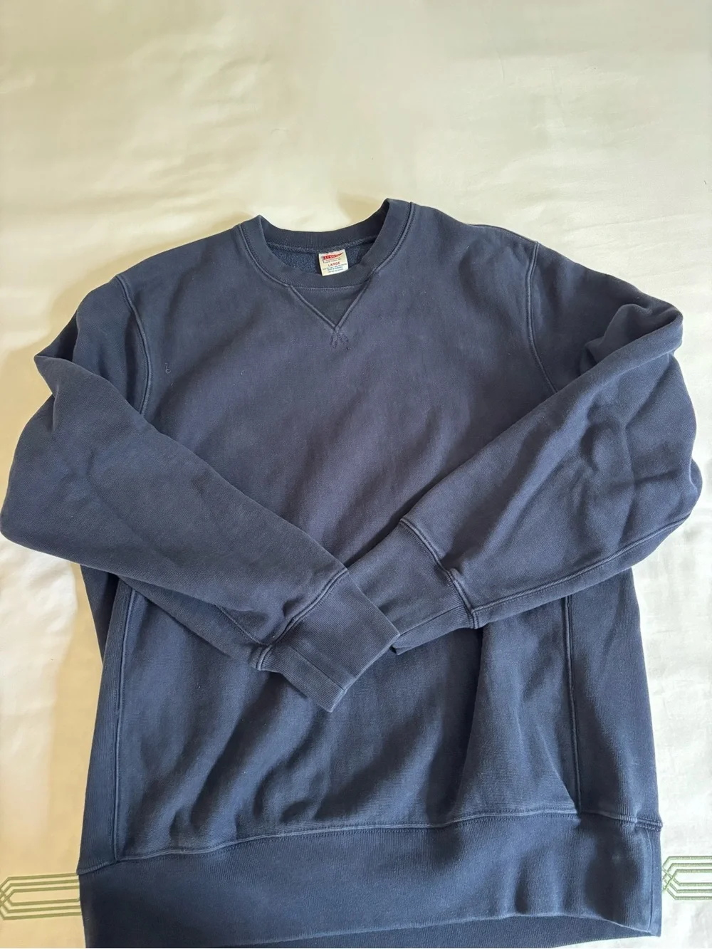 J. Crew Men’s Crewneck Sweatshirt in Navy